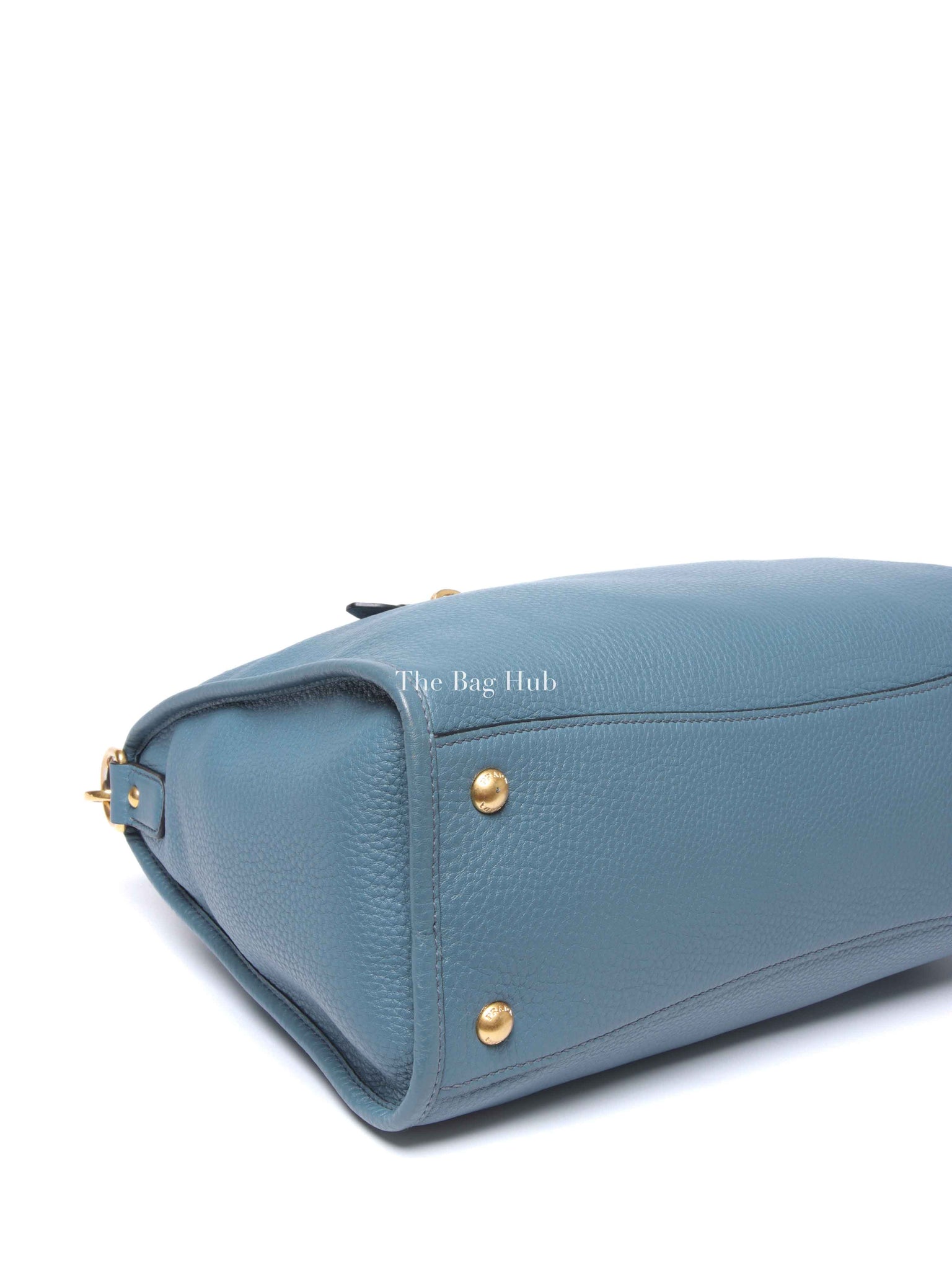 Prada Marine Vitello Daino Bauletto Crossbody Bag