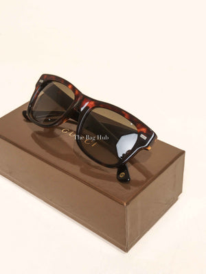 Gucci Tortoiseshell Acetate Square-Frames Sunglasses