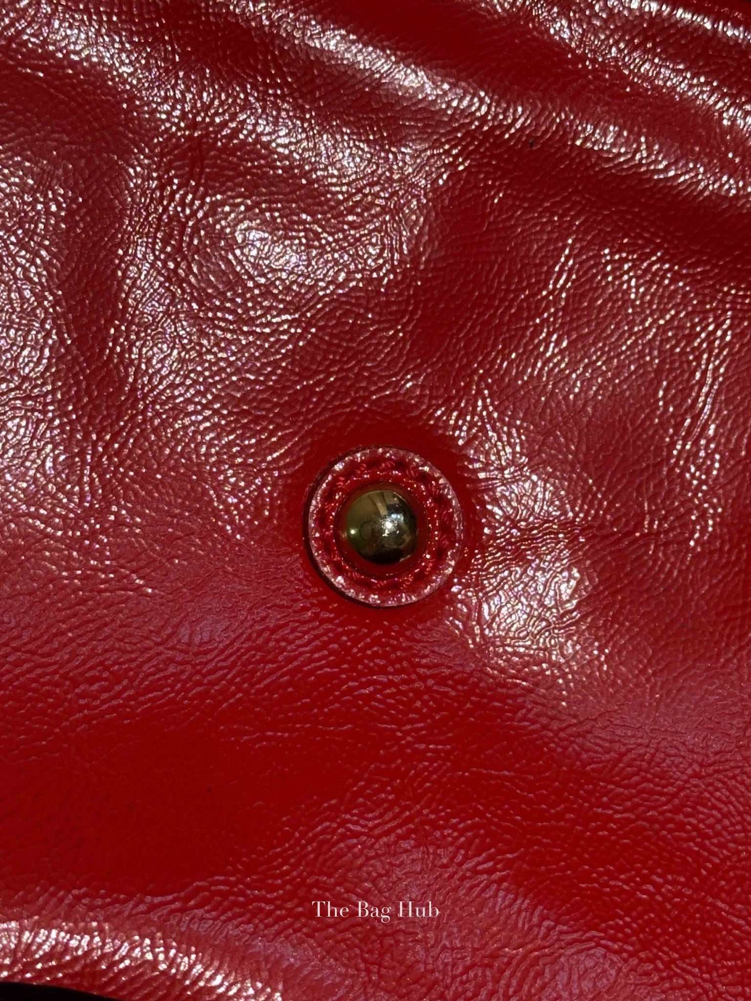 Yves Saint Laurent Red Patent Easy Y Bag