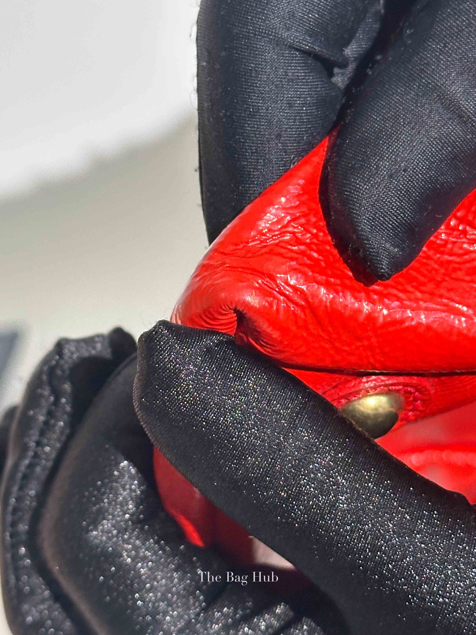 Yves Saint Laurent Red Patent Easy Y Bag