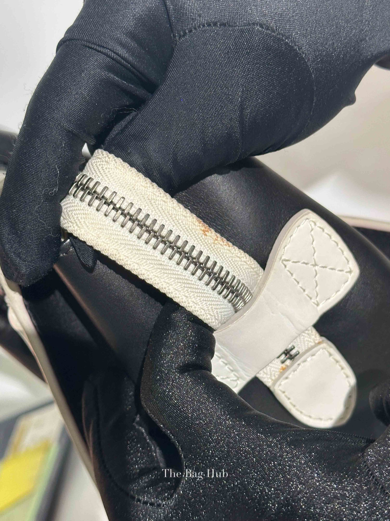 Celine Tri-Color Drummed Calfskin Mini Luggage Tote Bag