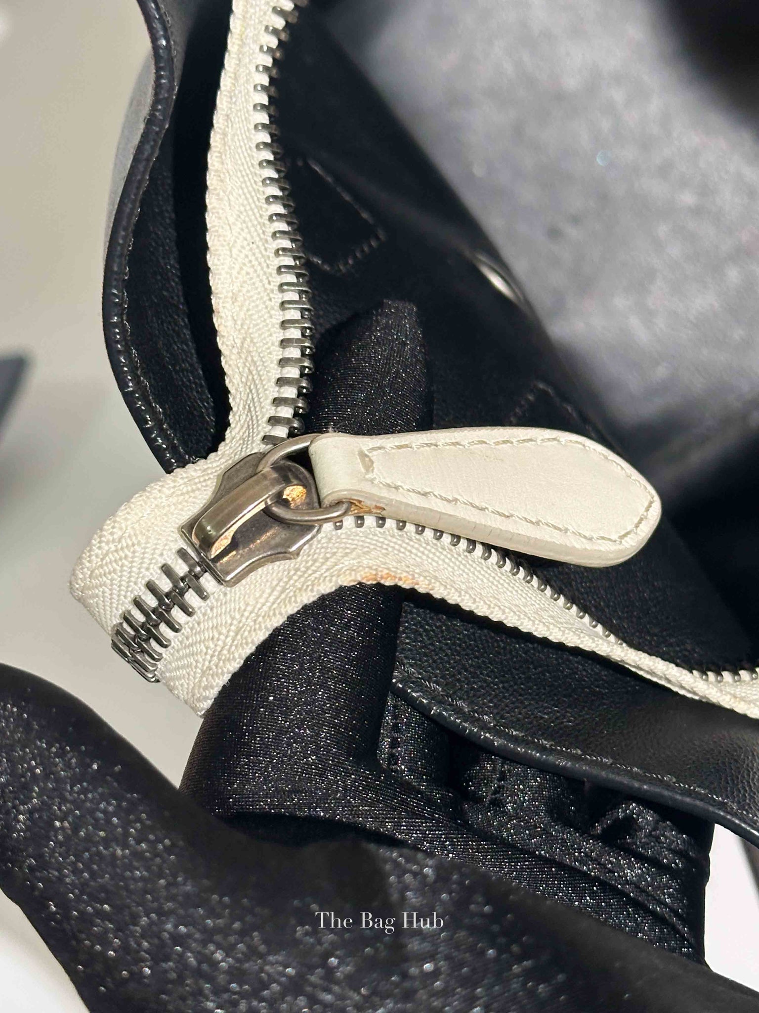 Celine Tri-Color Drummed Calfskin Mini Luggage Tote Bag