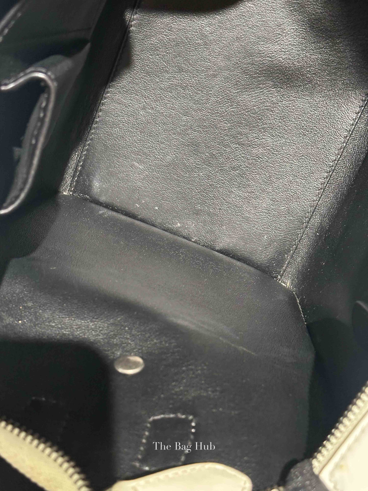 Celine Tri-Color Drummed Calfskin Mini Luggage Tote Bag