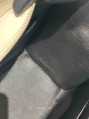 Celine Tri-Color Drummed Calfskin Mini Luggage Tote Bag