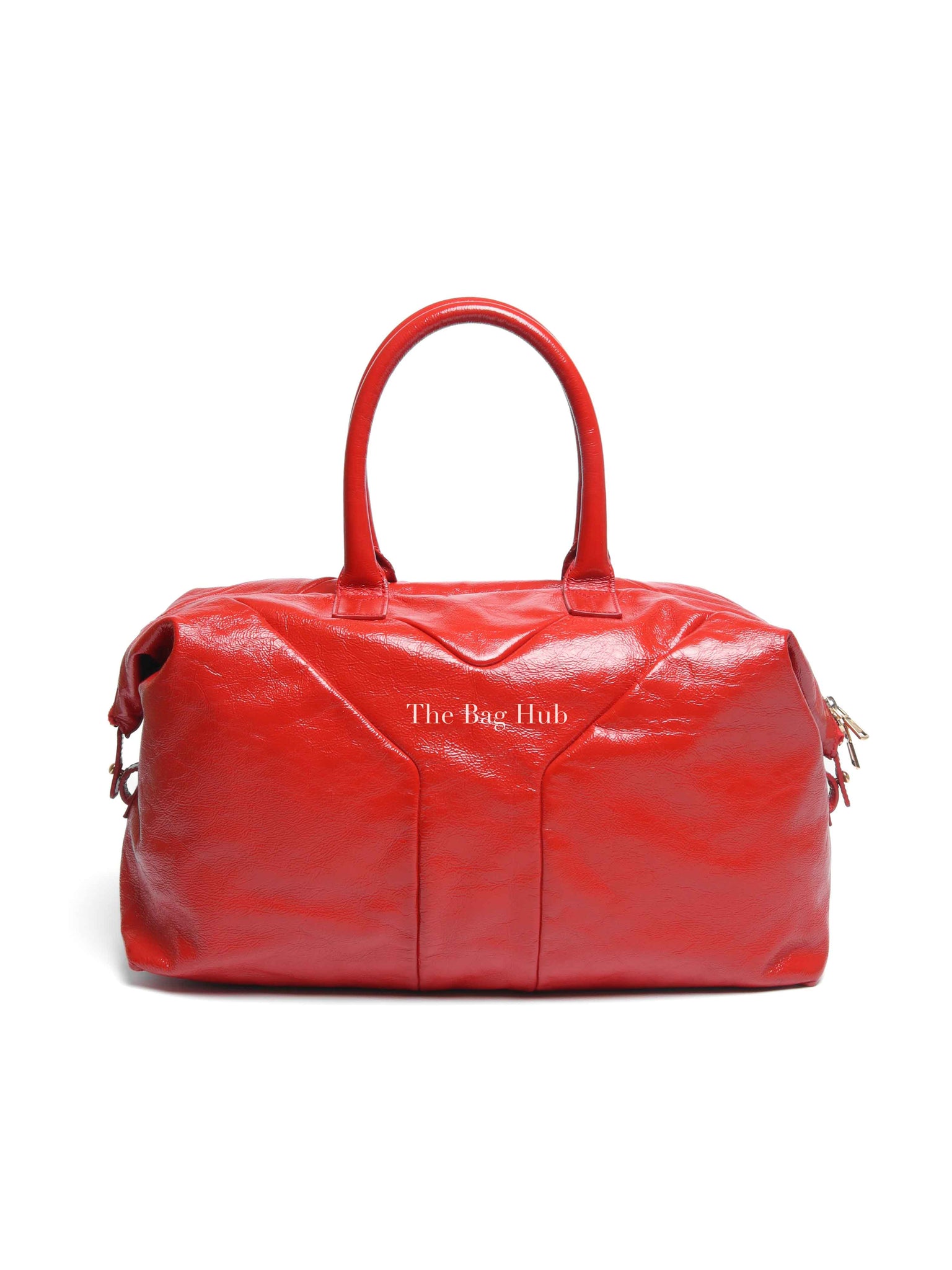 Yves Saint Laurent Red Patent Easy Y Bag