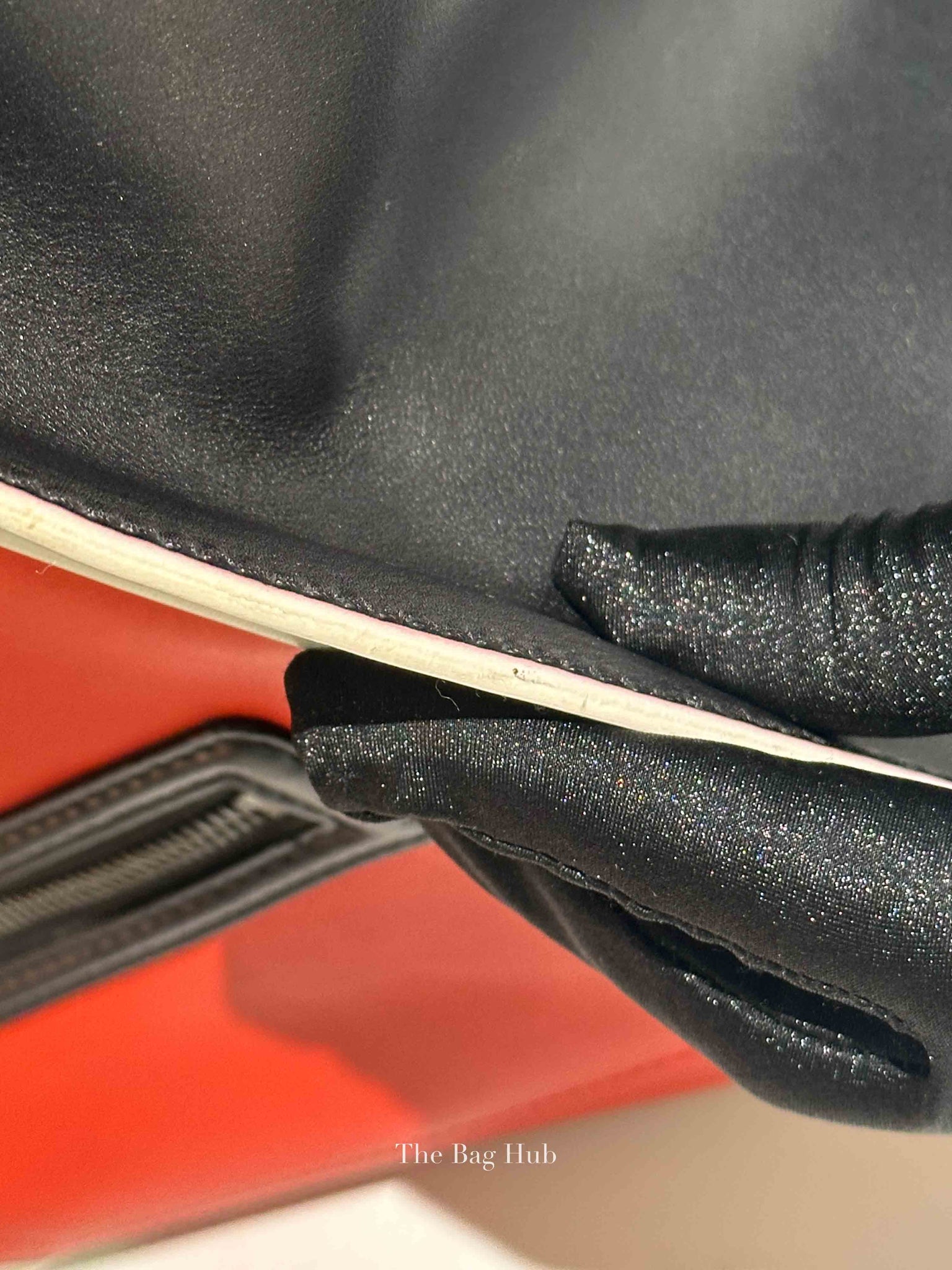 Celine Tri-Color Drummed Calfskin Mini Luggage Tote Bag