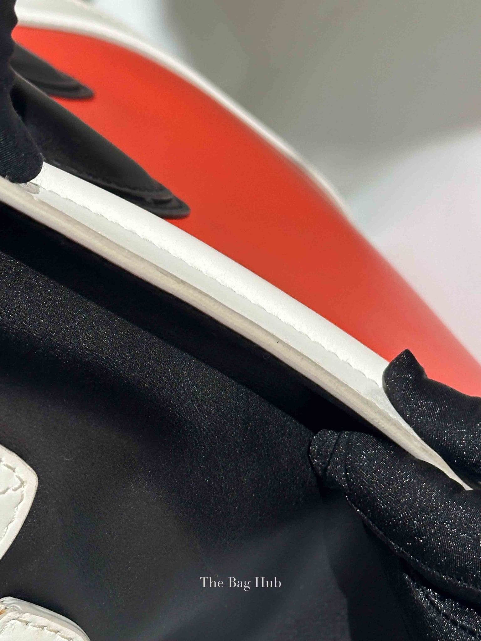 Celine Tri-Color Drummed Calfskin Mini Luggage Tote Bag