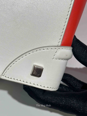 Celine Tri-Color Drummed Calfskin Mini Luggage Tote Bag