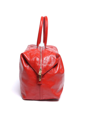 Yves Saint Laurent Red Patent Easy Y Bag