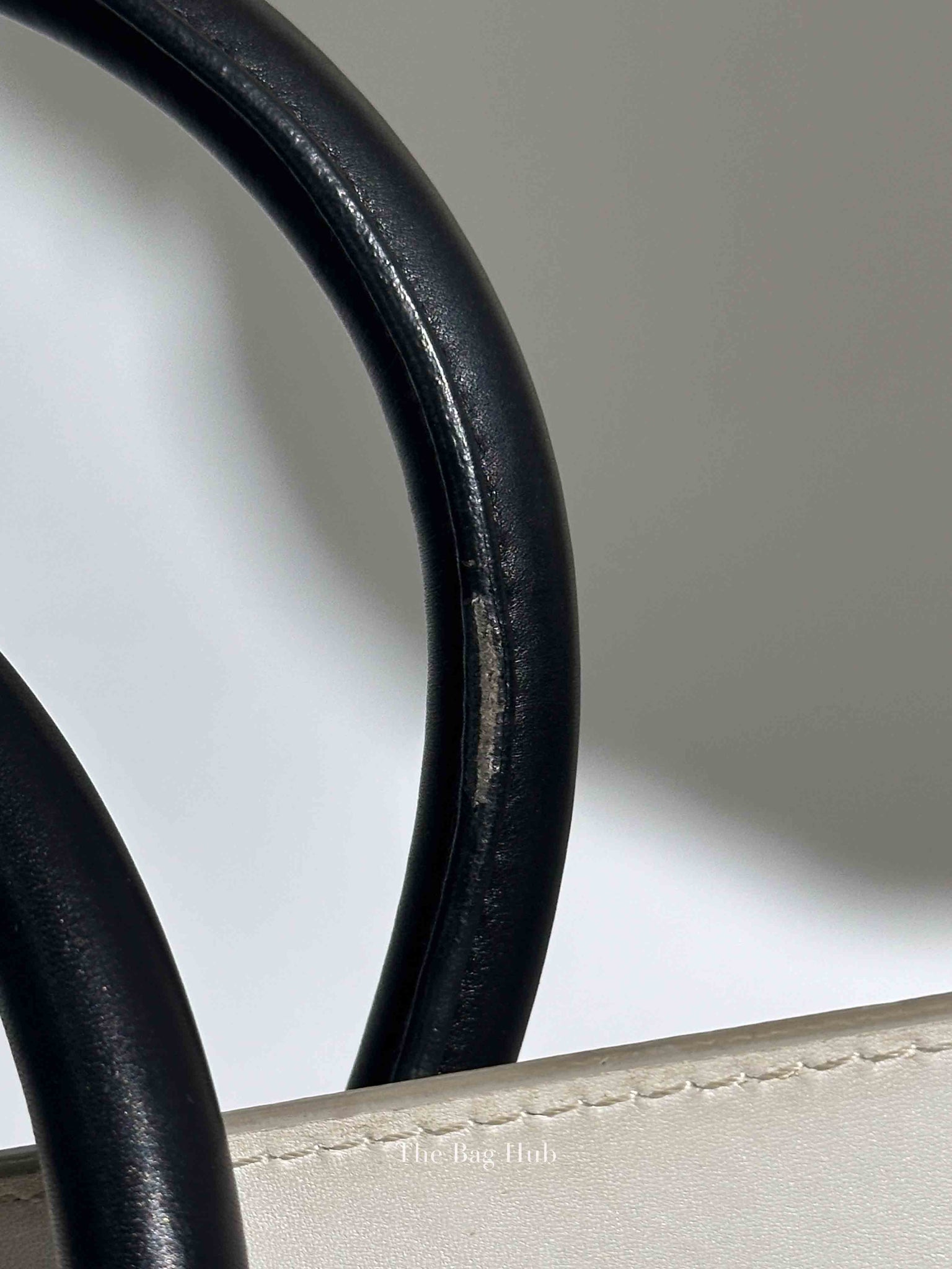 Celine Tri-Color Drummed Calfskin Mini Luggage Tote Bag