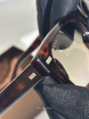 Gucci Tortoiseshell Acetate Square-Frames Sunglasses