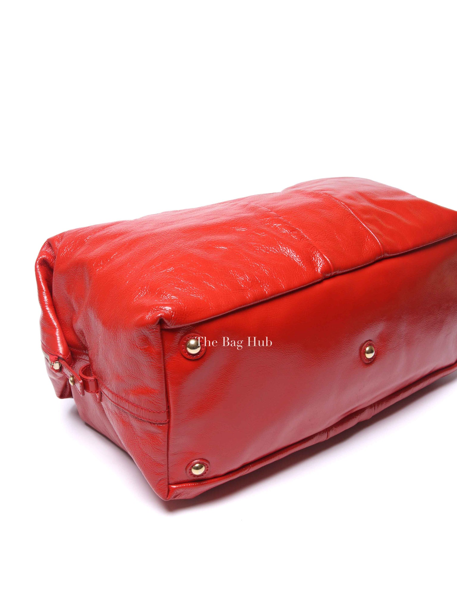 Yves Saint Laurent Red Patent Easy Y Bag