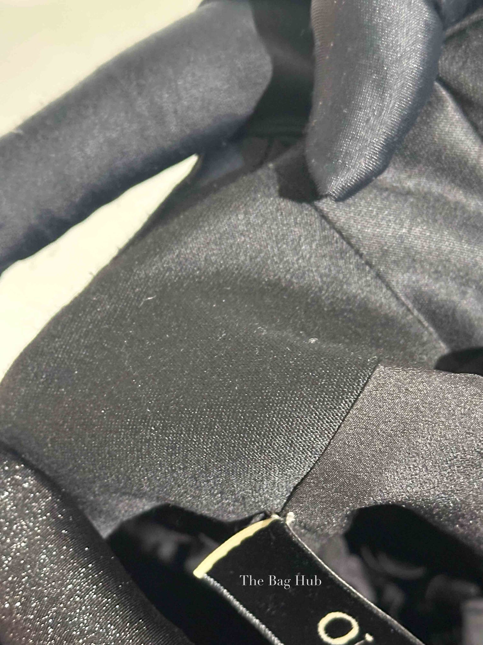 Valentino Black Wool Ruffle Front Detail Stand Collar Jacket Size 4