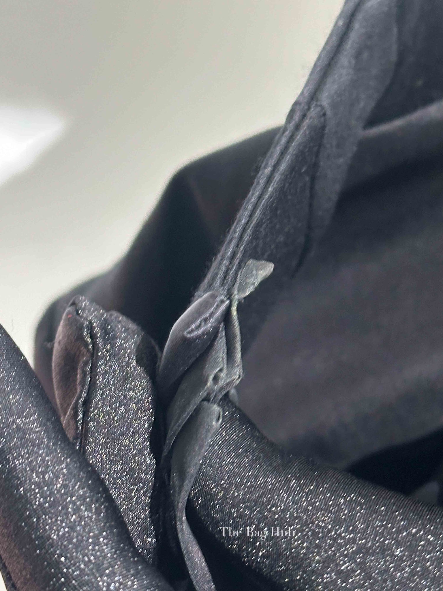 Valentino Black Wool Ruffle Front Detail Stand Collar Jacket Size 4