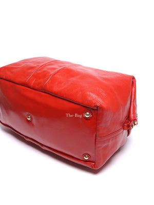 Yves Saint Laurent Red Patent Easy Y Bag