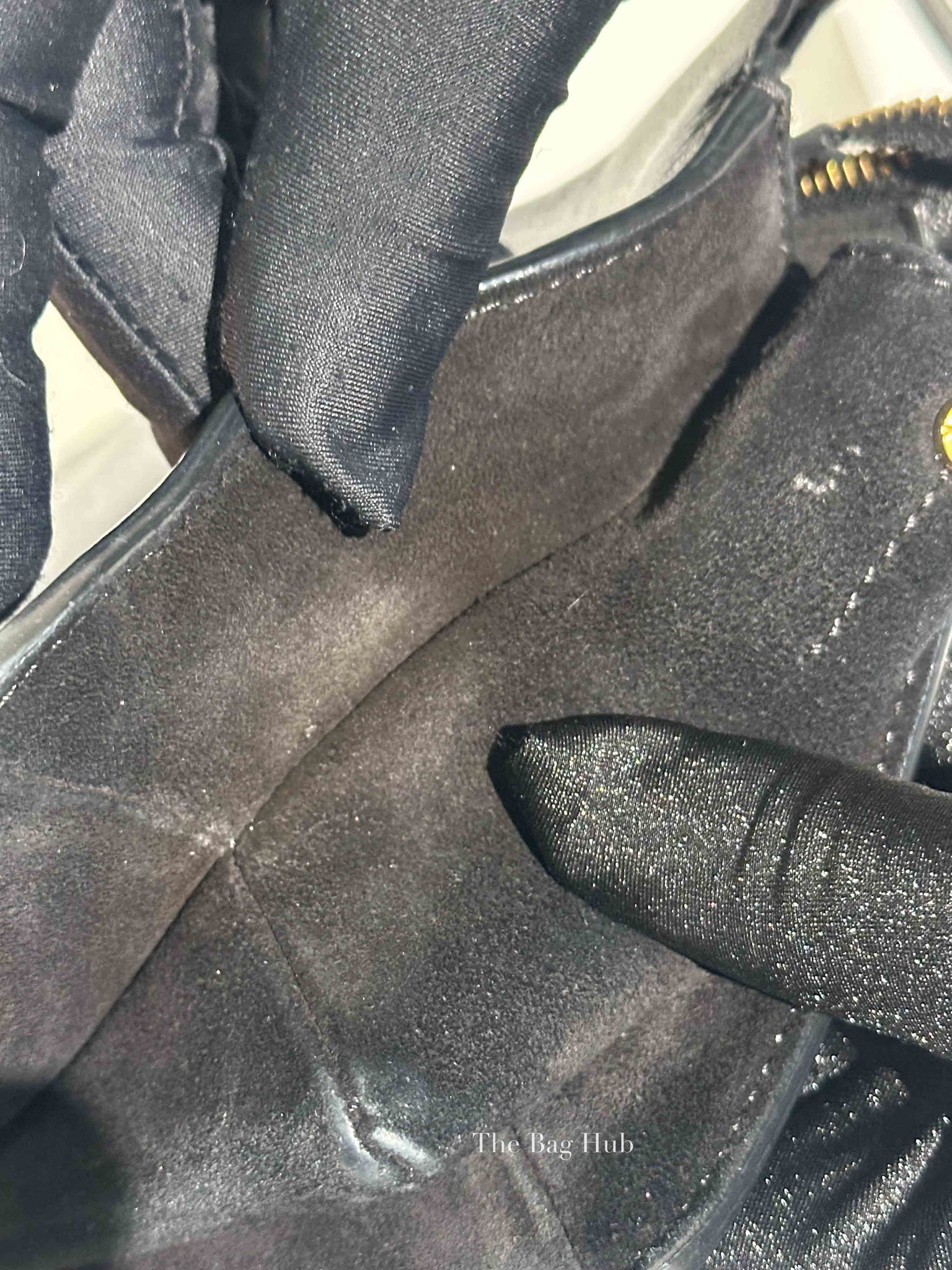 Givenchy Black Goatskin Suede Cross 3 Crossbody Bag