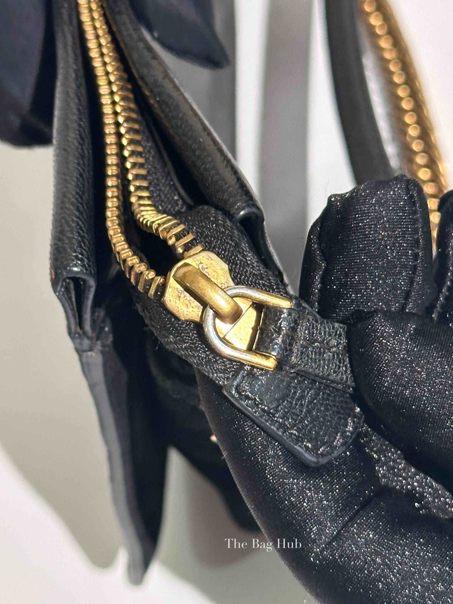 Givenchy Black Goatskin Suede Cross 3 Crossbody Bag