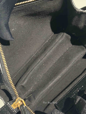 Givenchy Black Goatskin Suede Cross 3 Crossbody Bag