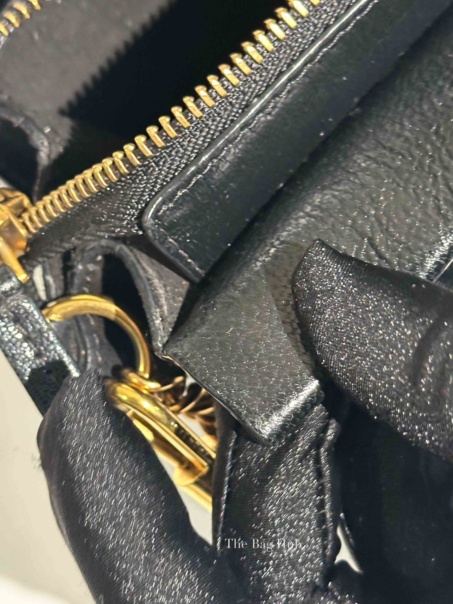 Givenchy Black Goatskin Suede Cross 3 Crossbody Bag