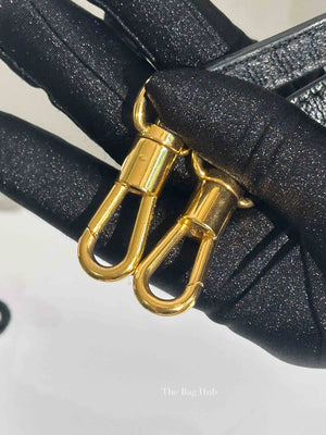 Givenchy Black Goatskin Suede Cross 3 Crossbody Bag