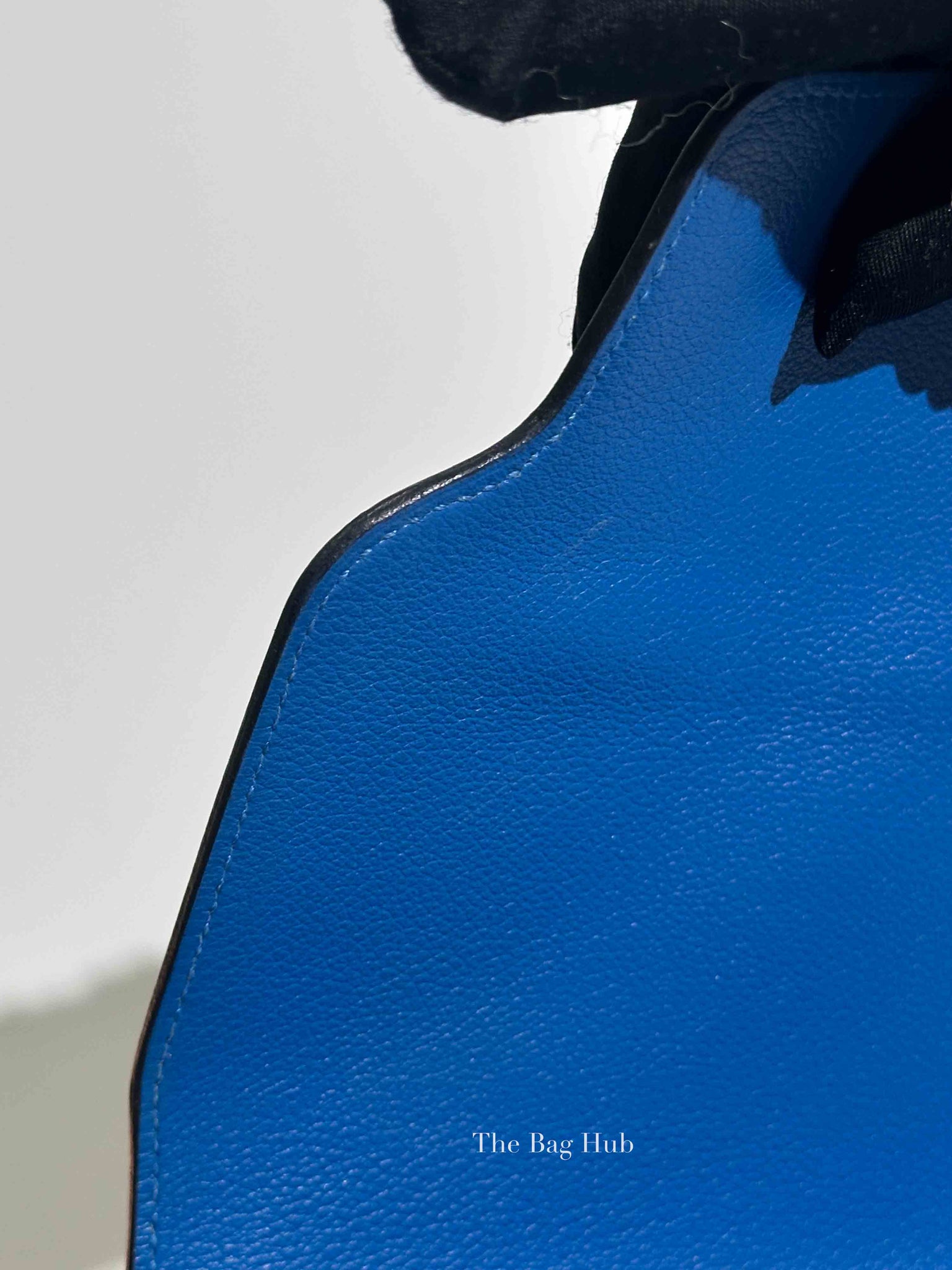 Hermes Bleu Zellige Evercolor Mini Sac Roulis Bag PHW