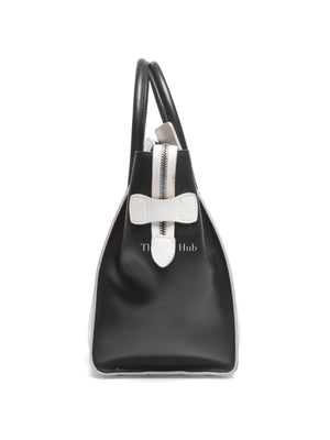 Celine Tri-Color Drummed Calfskin Mini Luggage Tote Bag