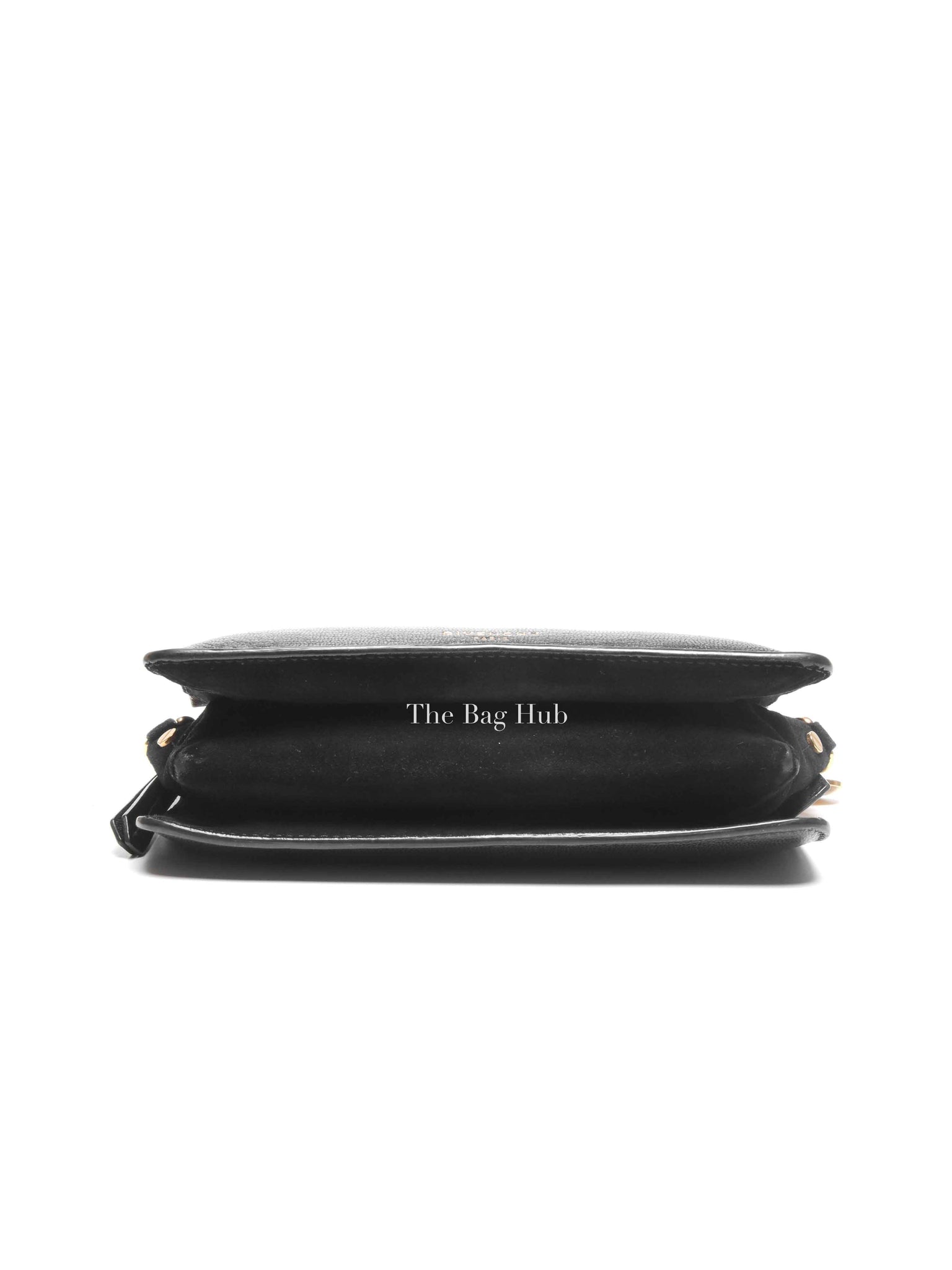 Givenchy Black Goatskin Suede Cross 3 Crossbody Bag
