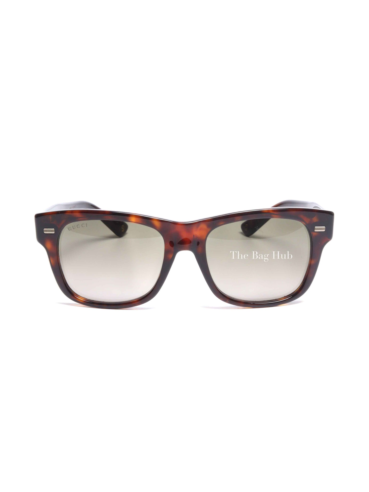 Gucci Tortoiseshell Acetate Square-Frames Sunglasses