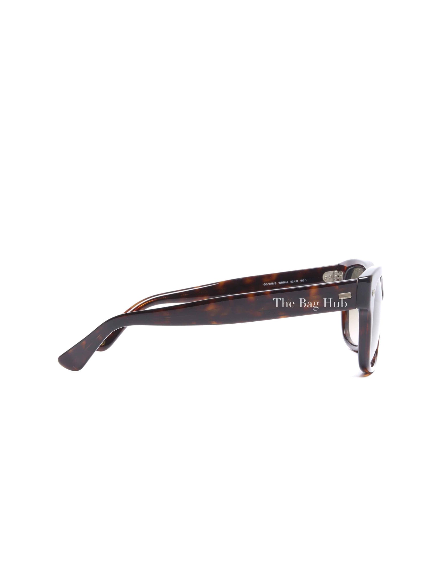 Gucci Tortoiseshell Acetate Square-Frames Sunglasses