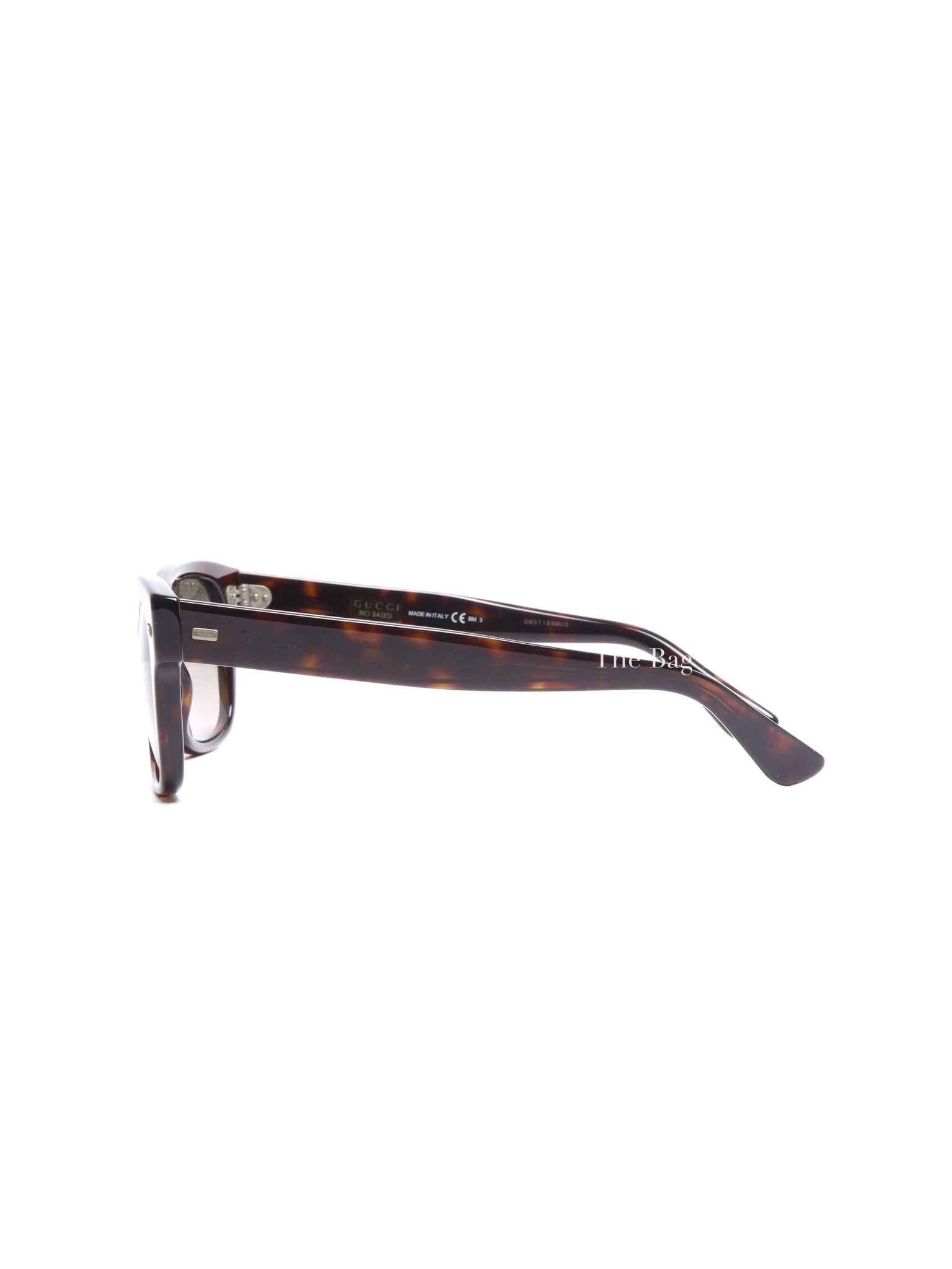 Gucci Tortoiseshell Acetate Square-Frames Sunglasses