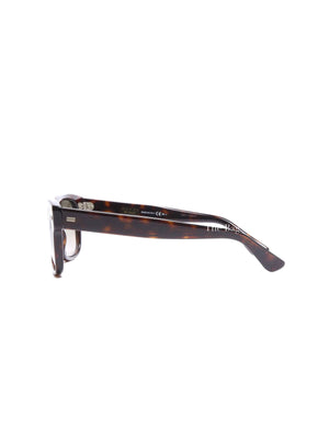 Gucci Tortoiseshell Acetate Square-Frames Sunglasses