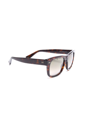 Gucci Tortoiseshell Acetate Square-Frames Sunglasses