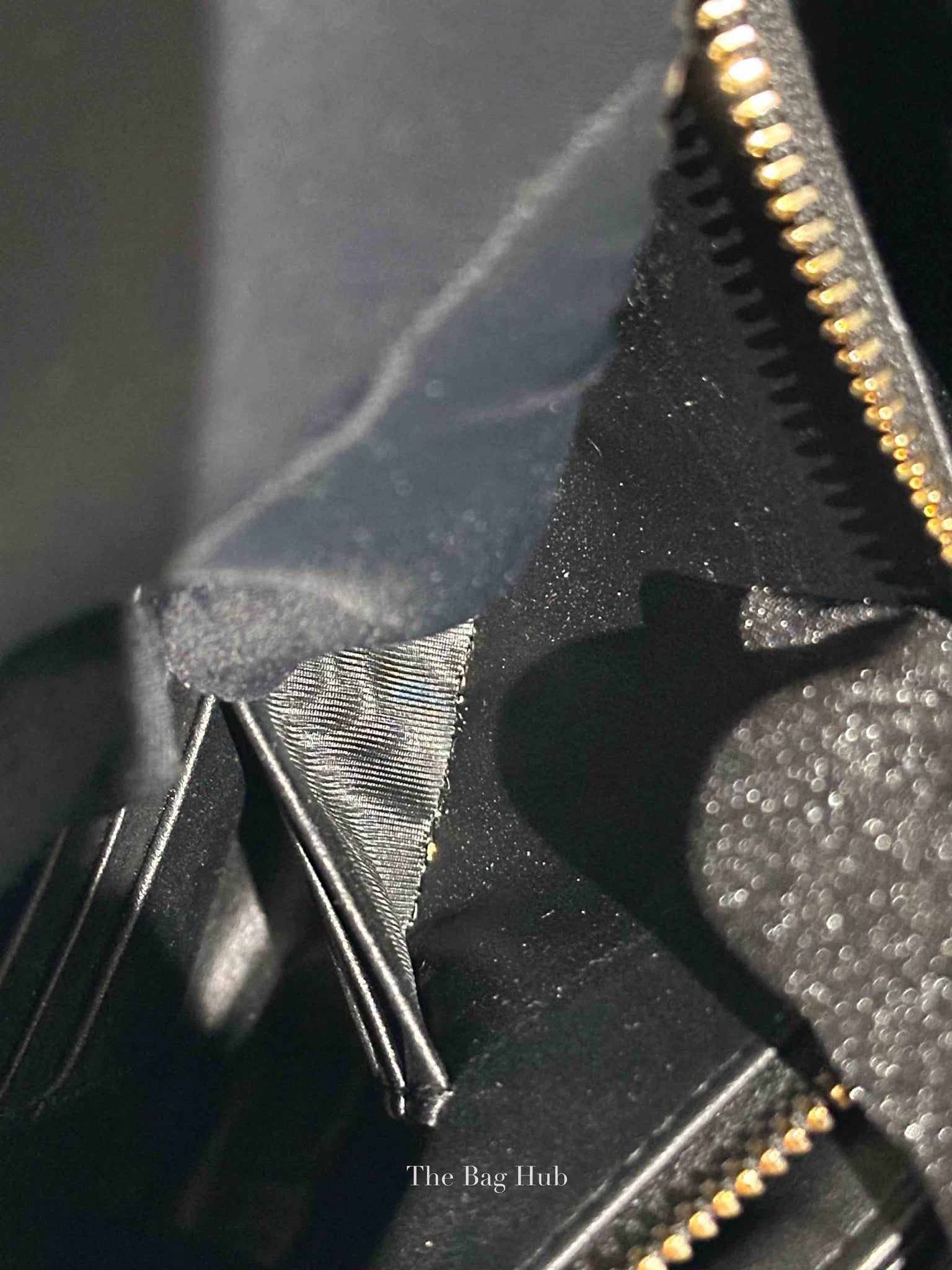 Dior Black Supple Cannage Calfskin Caro Every Dior Pouch
