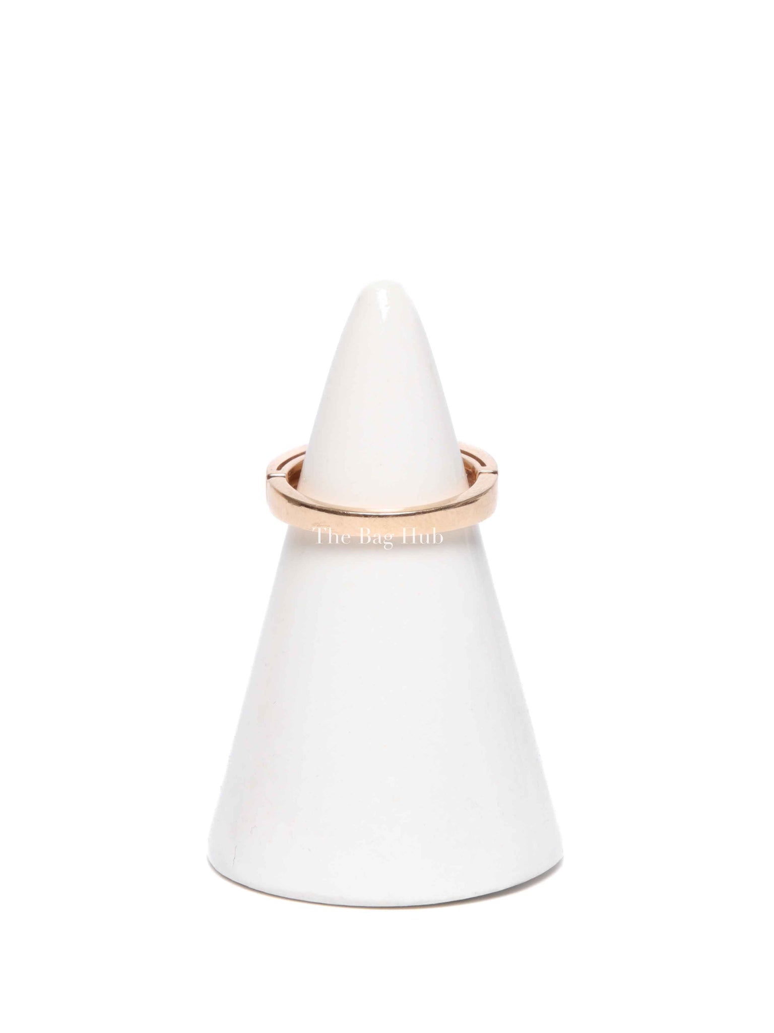 Bvlgari Rose Gold w/ pavÉ Diamond 18k Ring Size 49