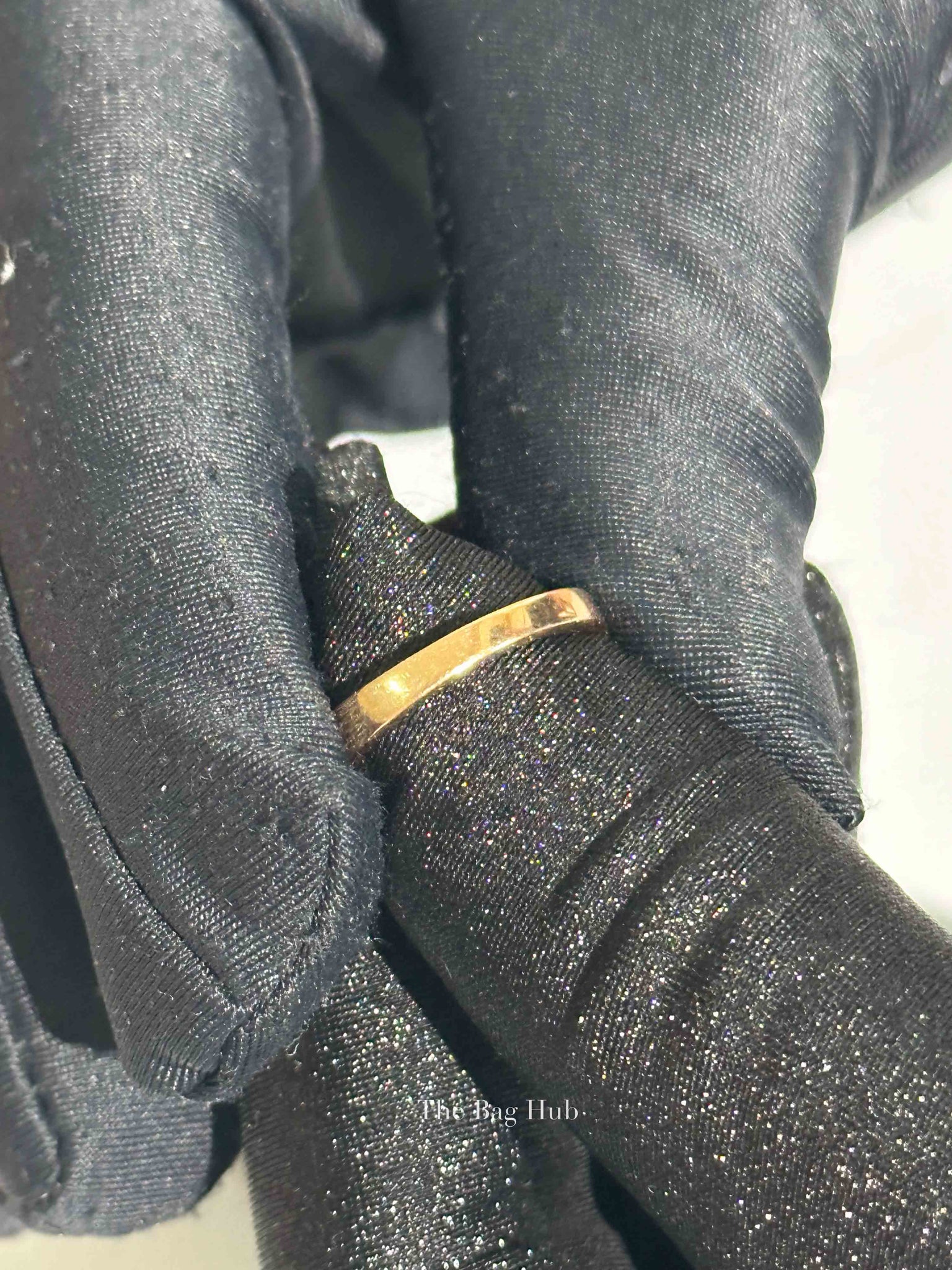 Bvlgari Rose Gold w/ pavÉ Diamond 18k Ring Size 49