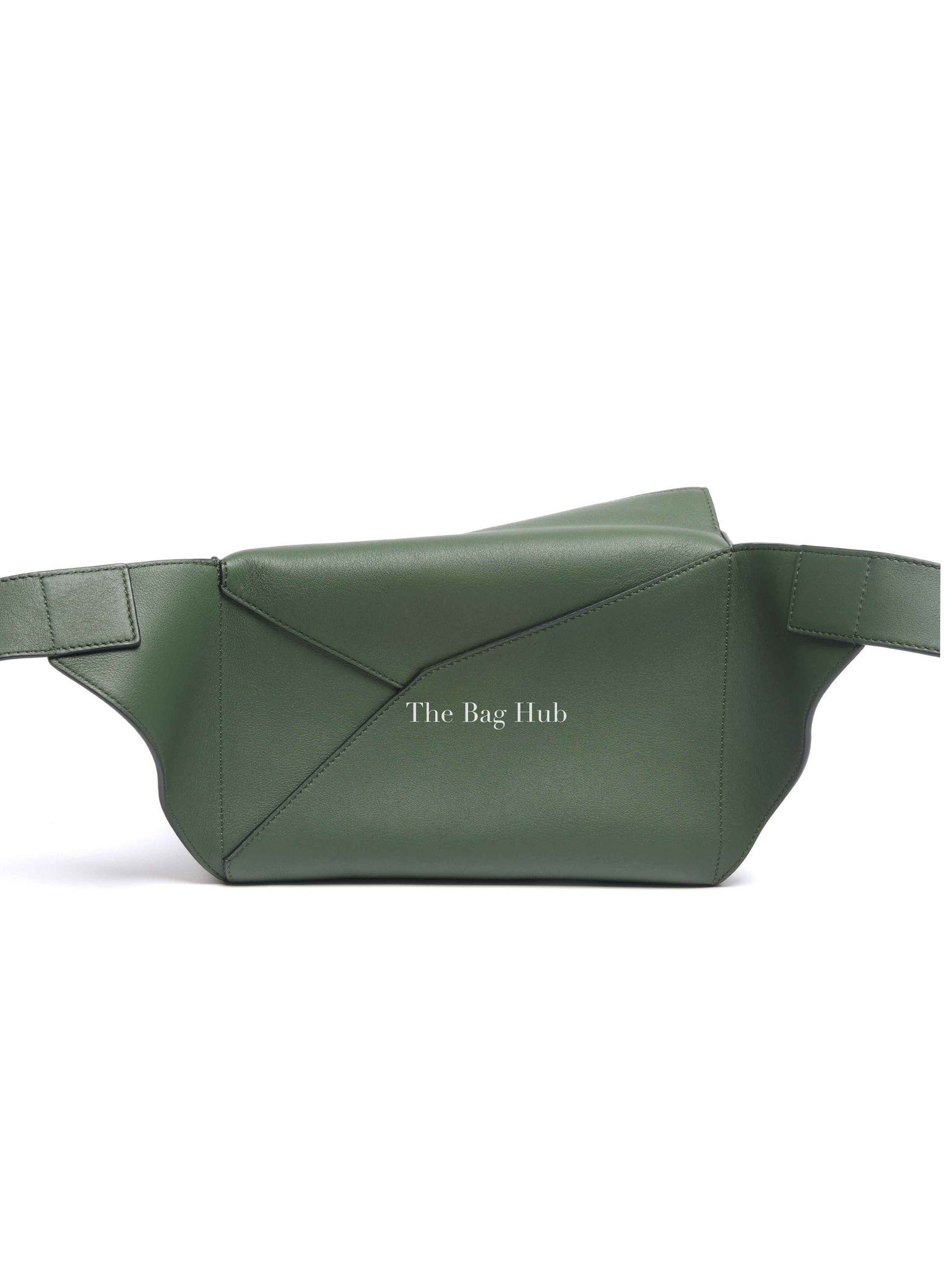 Loewe Verde Calfskin Small Puzzle Bumbag