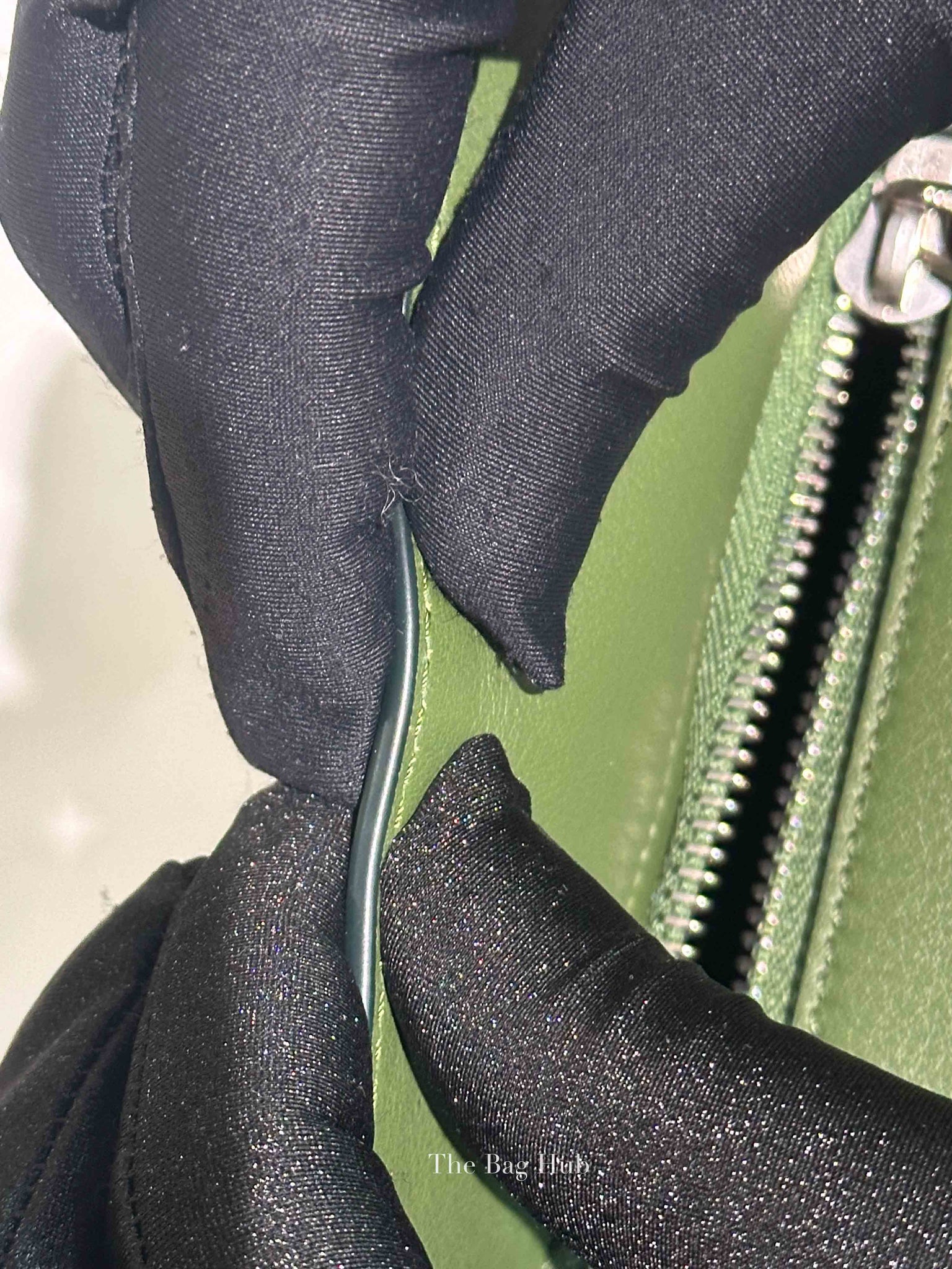 Loewe Verde Calfskin Small Puzzle Bumbag