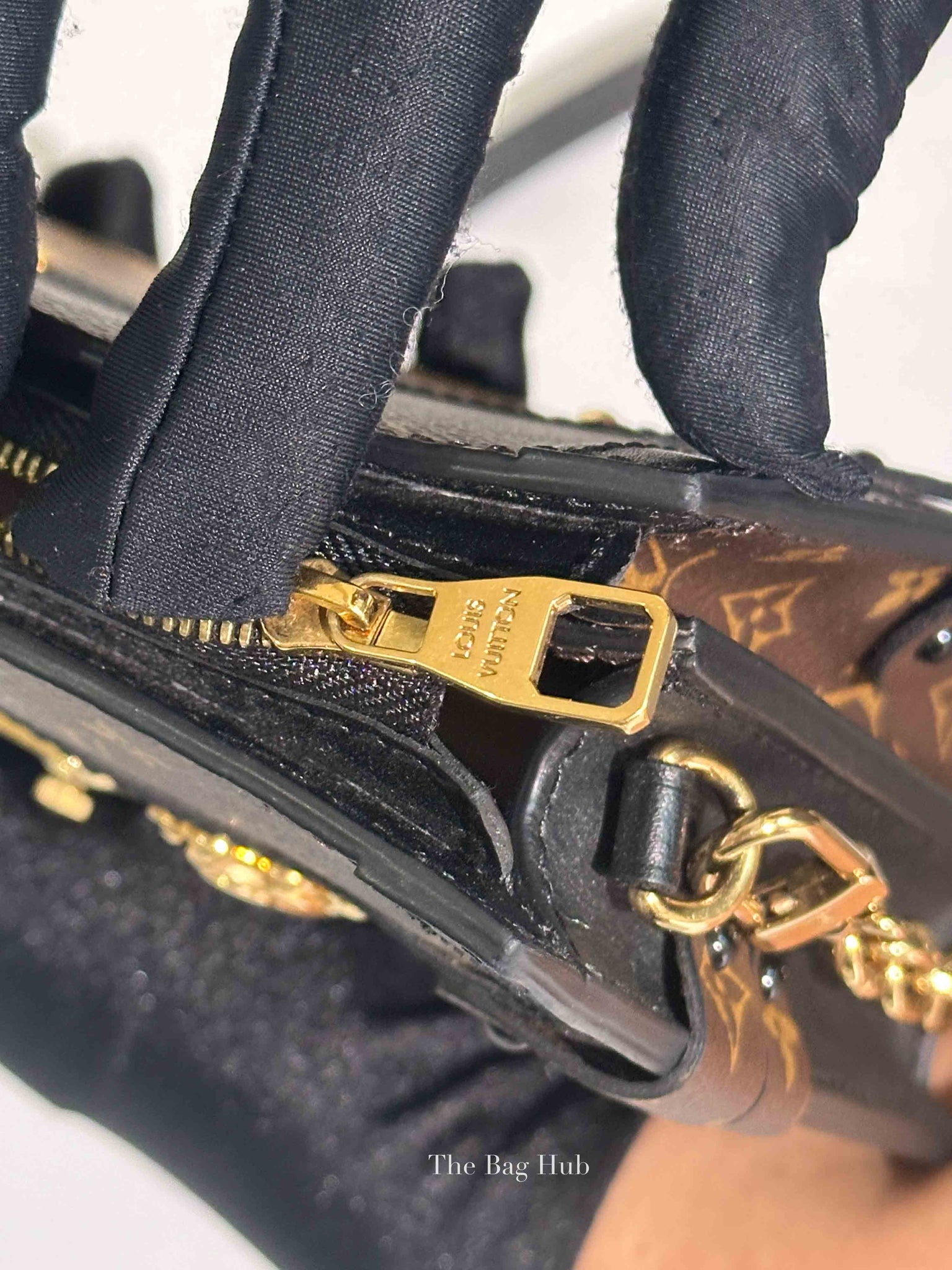 Louis Vuitton Reverse Monogram Canvas Trunk Clutch Bag