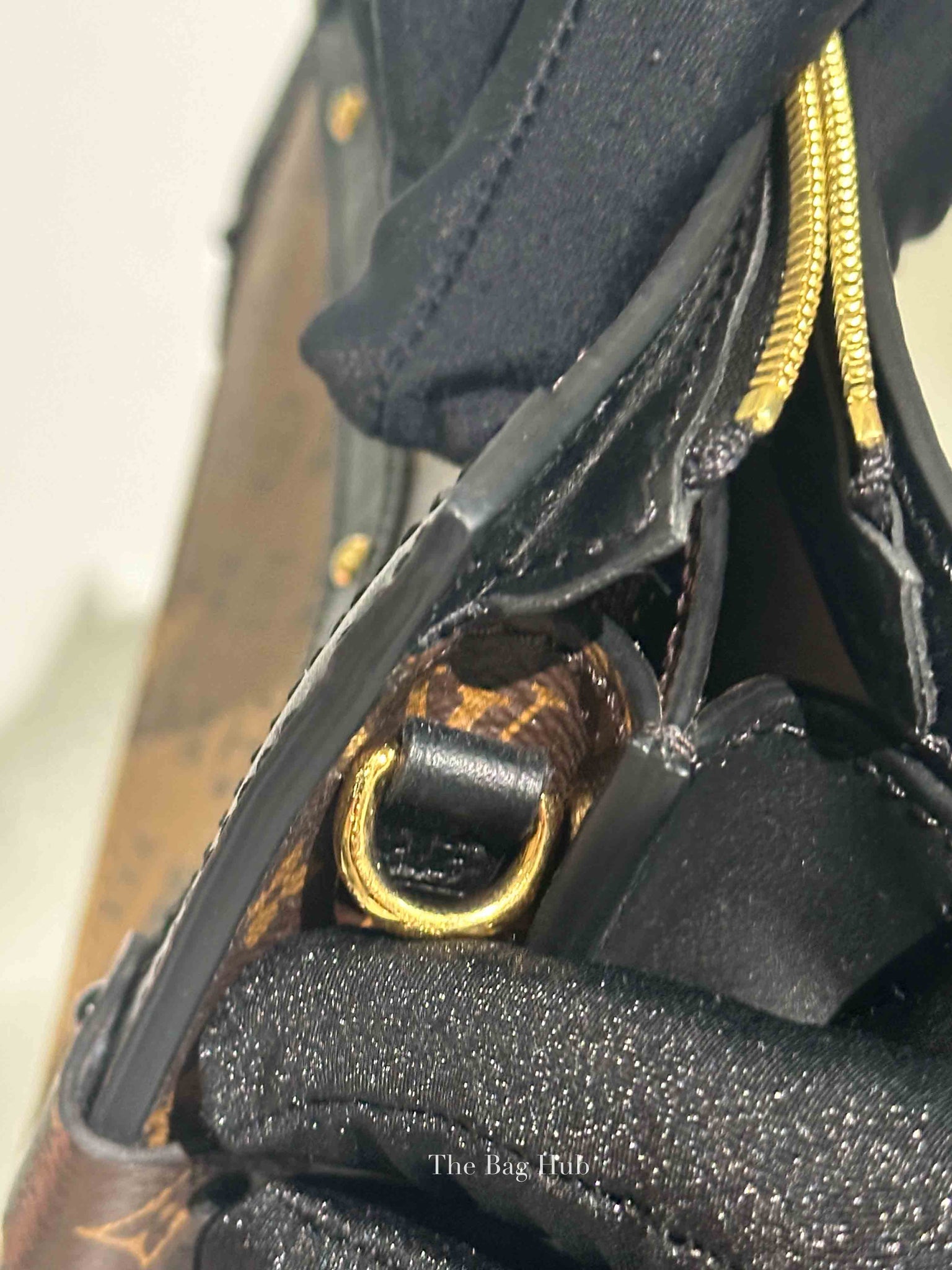 Louis Vuitton Reverse Monogram Canvas Trunk Clutch Bag