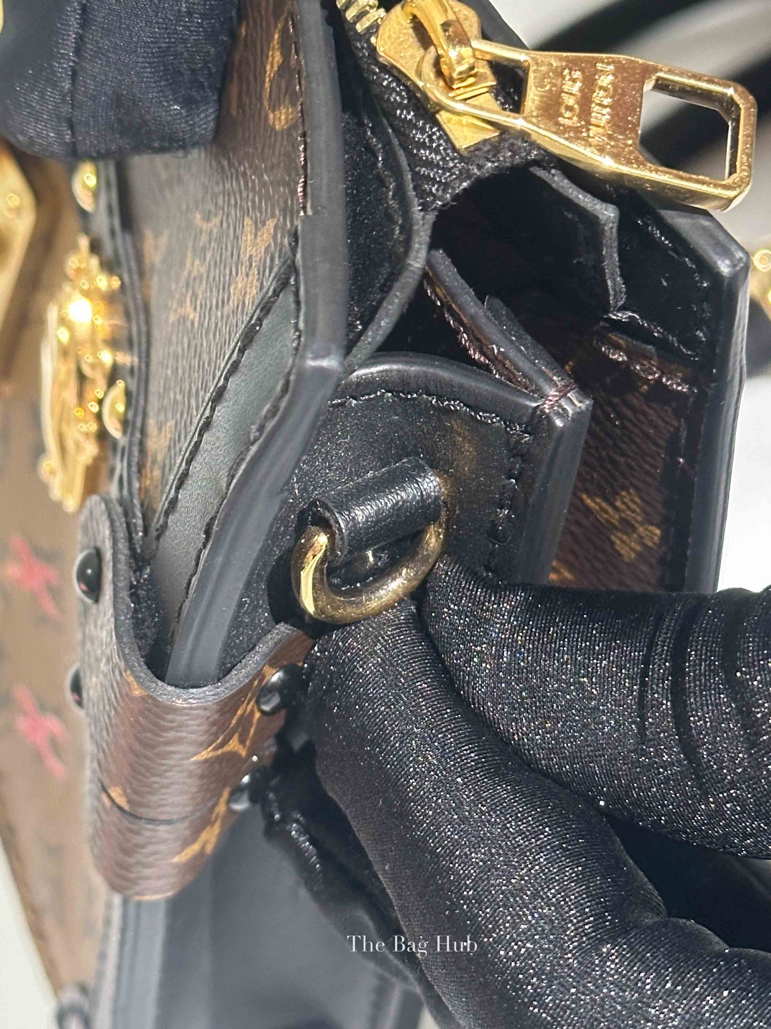 Louis Vuitton Reverse Monogram Canvas Trunk Clutch Bag