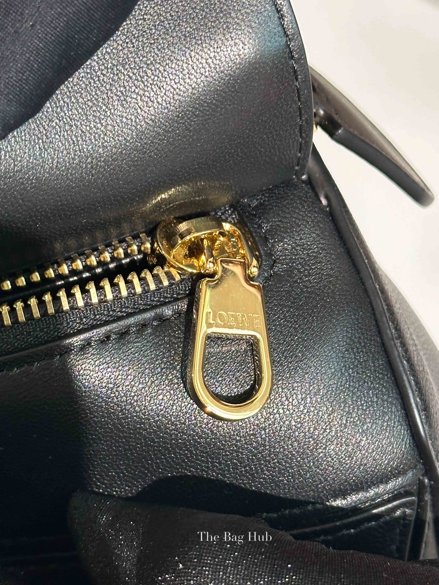 Loewe Black Nappa Lambskin Featherlight Small Puzzle Bag
