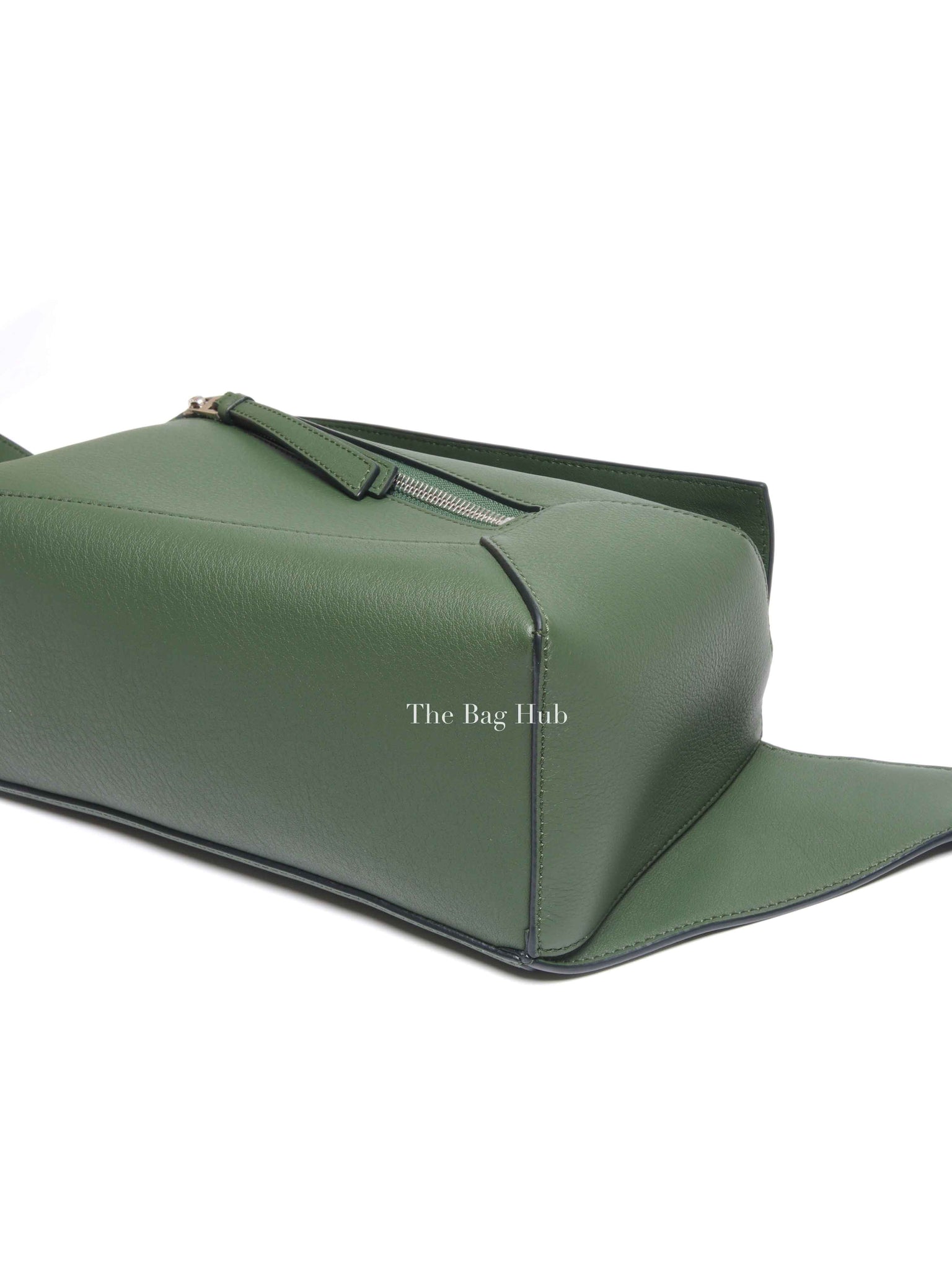 Loewe Verde Calfskin Small Puzzle Bumbag