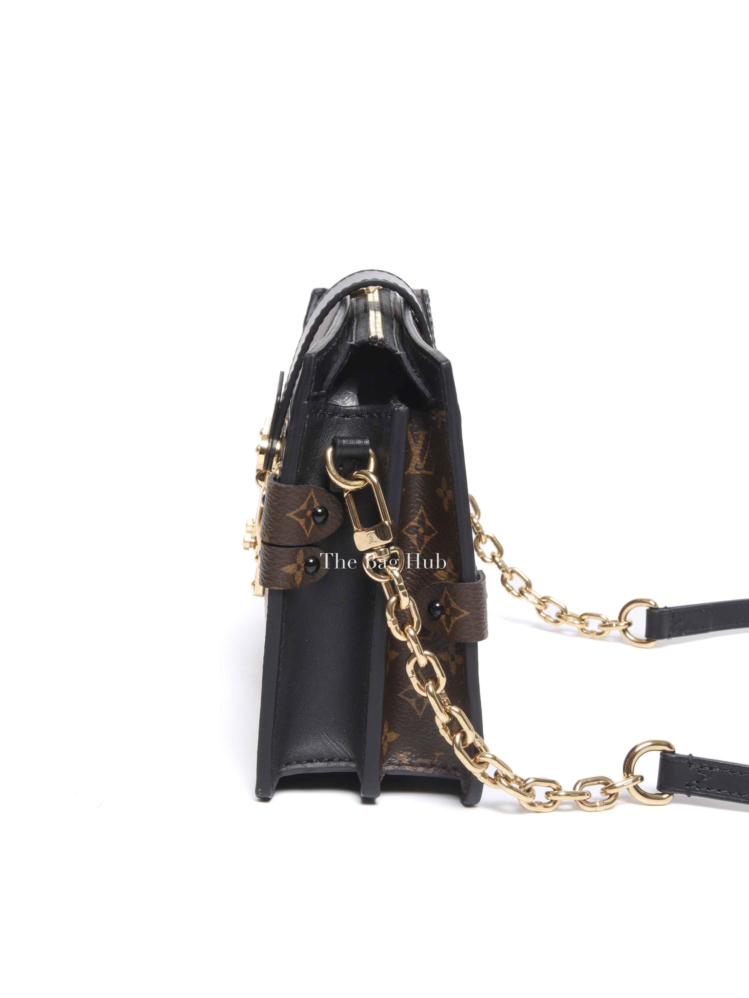 Louis Vuitton Reverse Monogram Canvas Trunk Clutch Bag