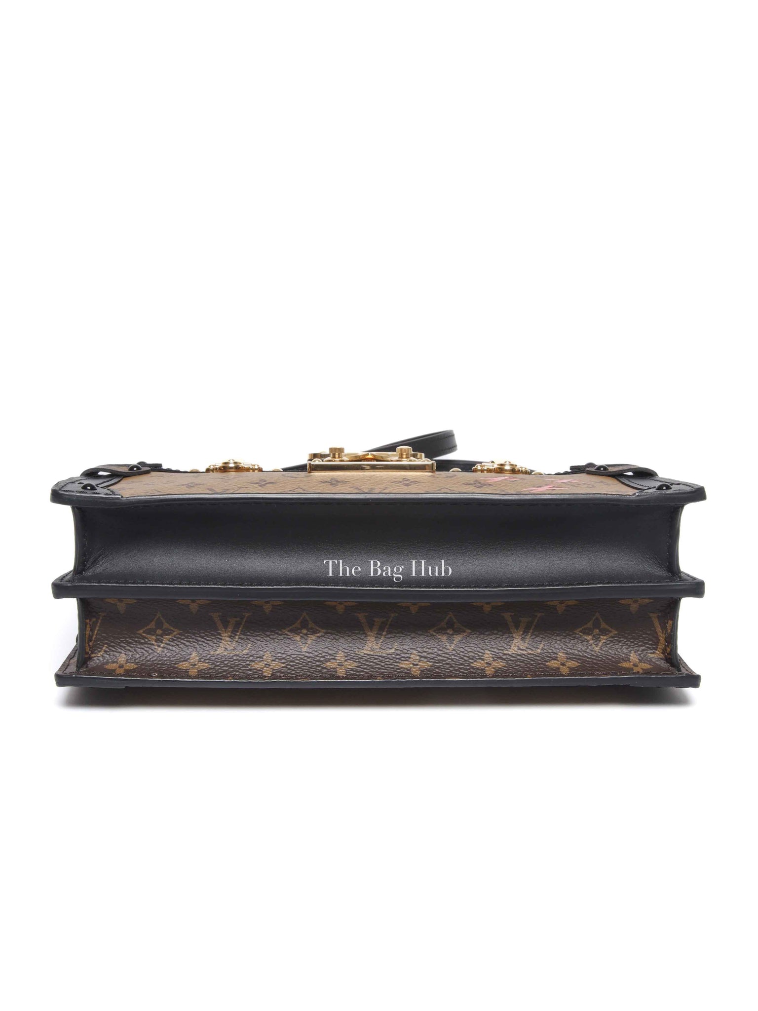 Louis Vuitton Reverse Monogram Canvas Trunk Clutch Bag