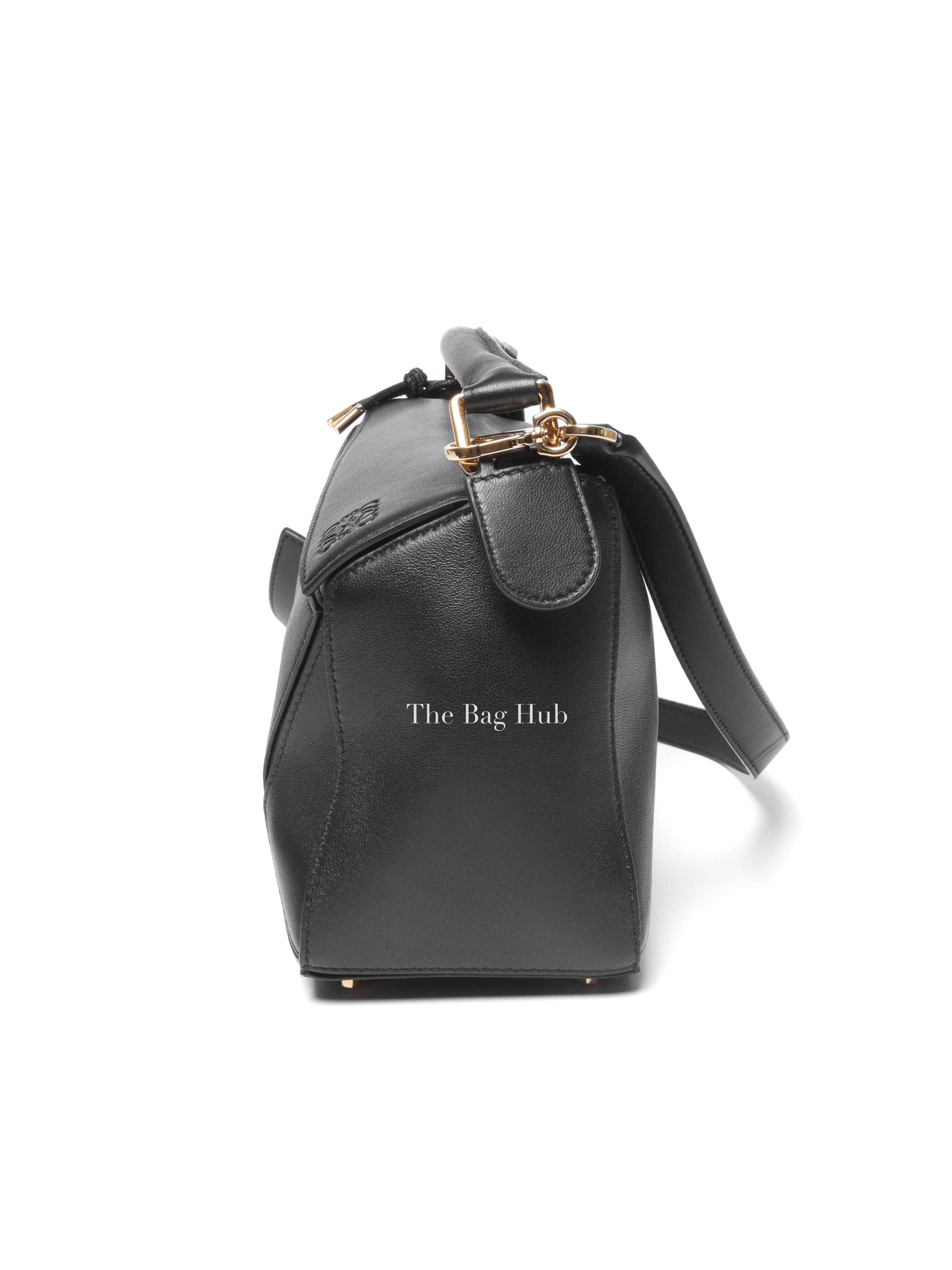 Loewe Black Nappa Lambskin Featherlight Small Puzzle Bag