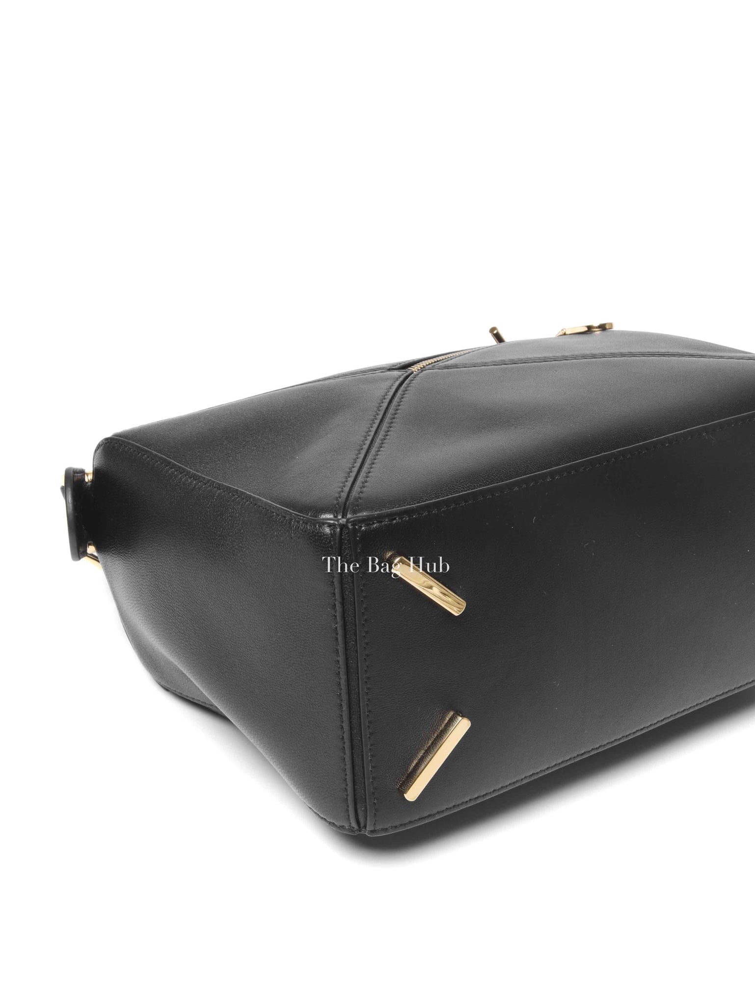 Loewe Black Nappa Lambskin Featherlight Small Puzzle Bag