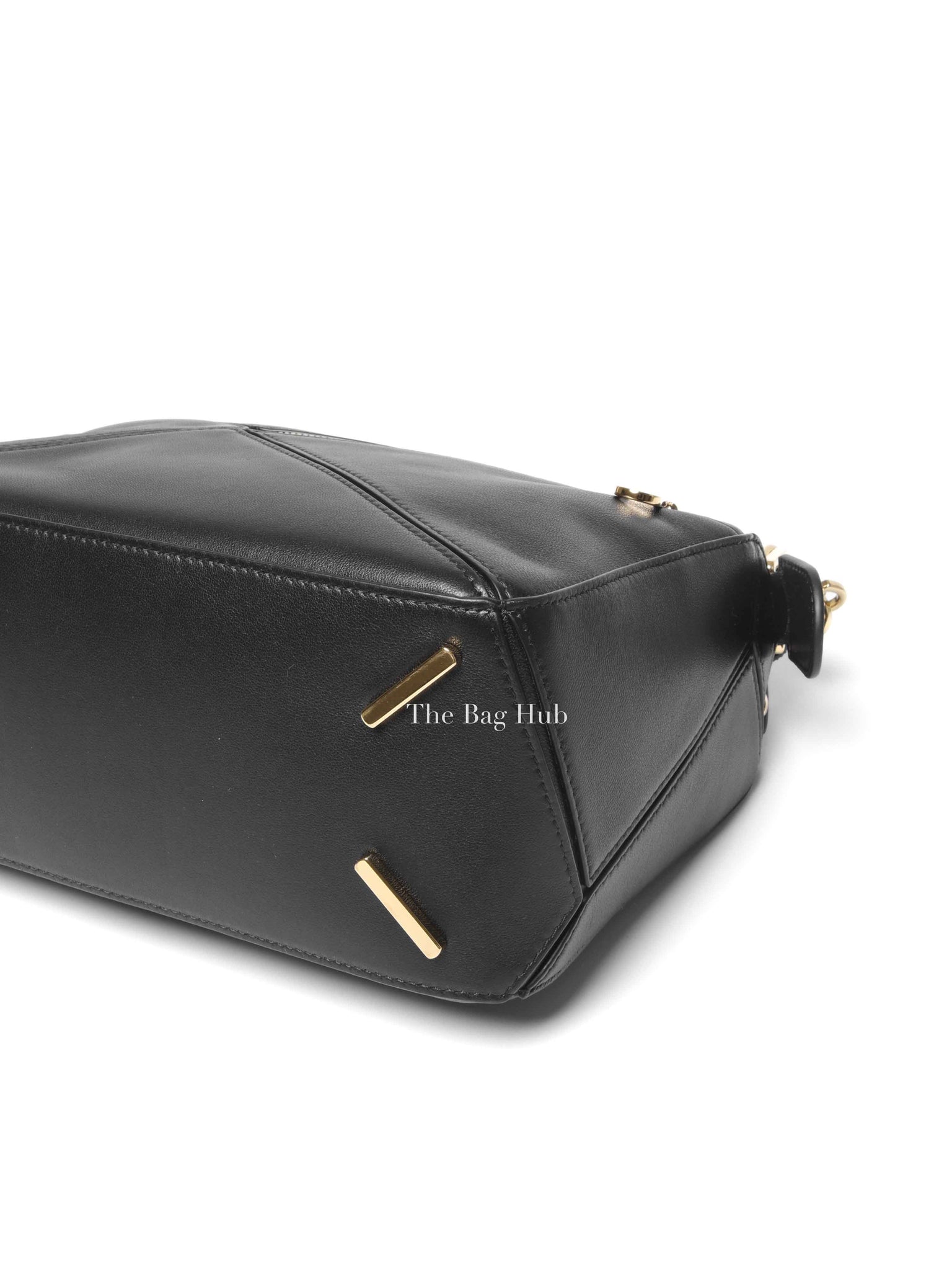 Loewe Black Nappa Lambskin Featherlight Small Puzzle Bag