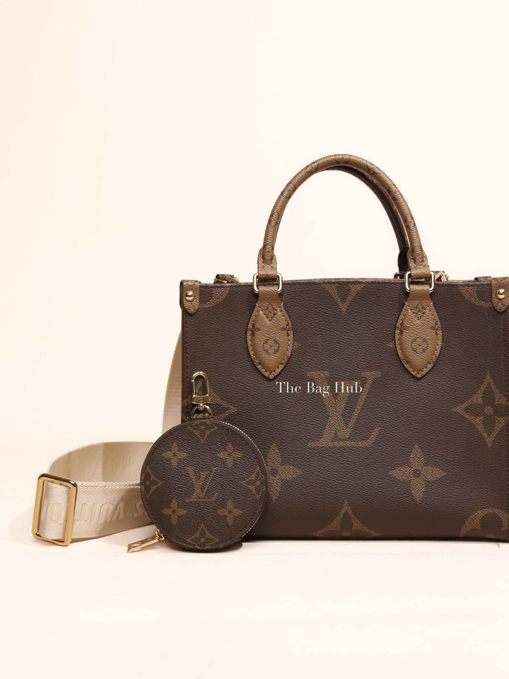 Louis Vuitton Brown Monogram Canvas OnTheGo PM Bag