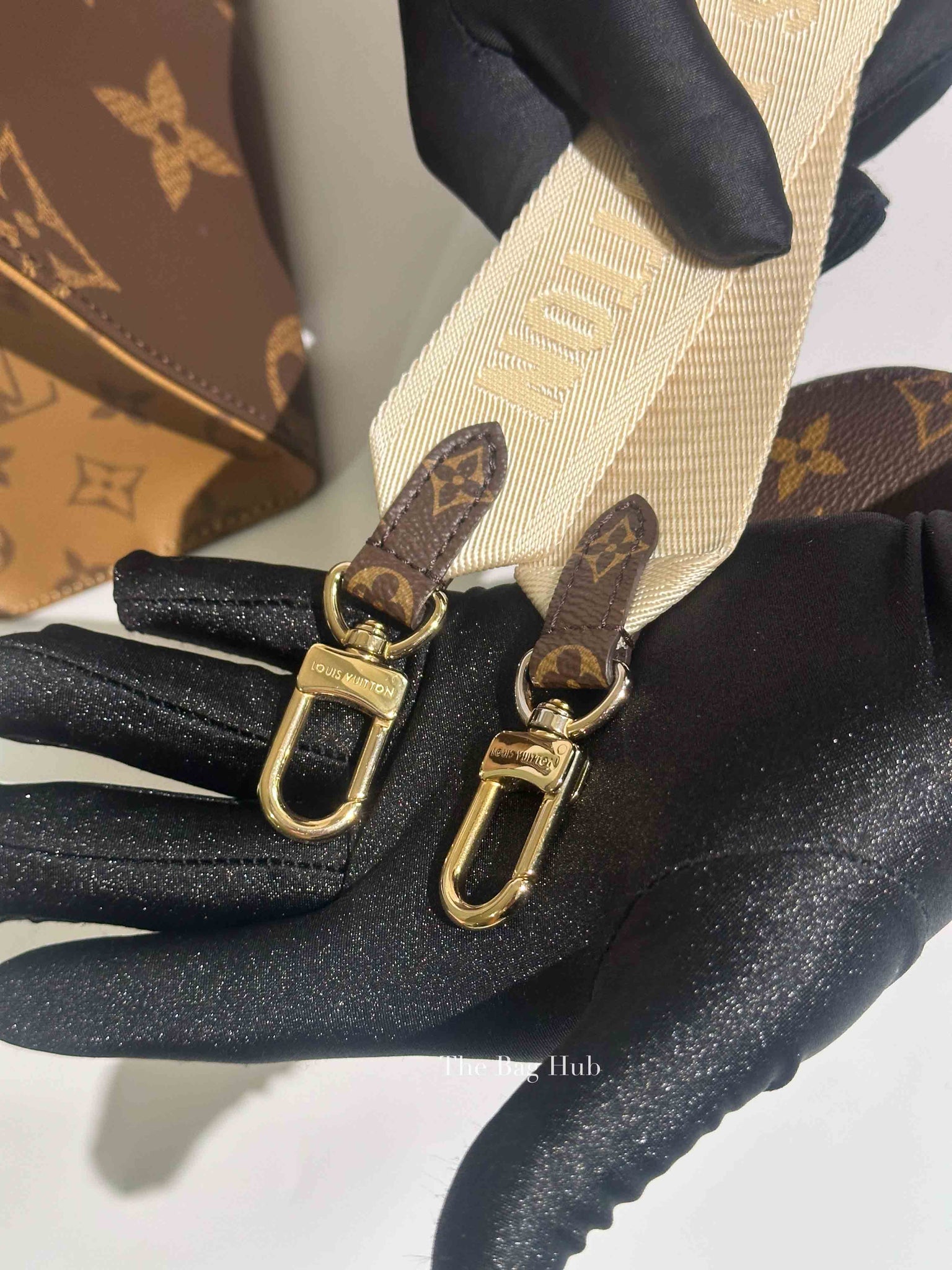 Louis Vuitton Brown Monogram Canvas OnTheGo PM Bag