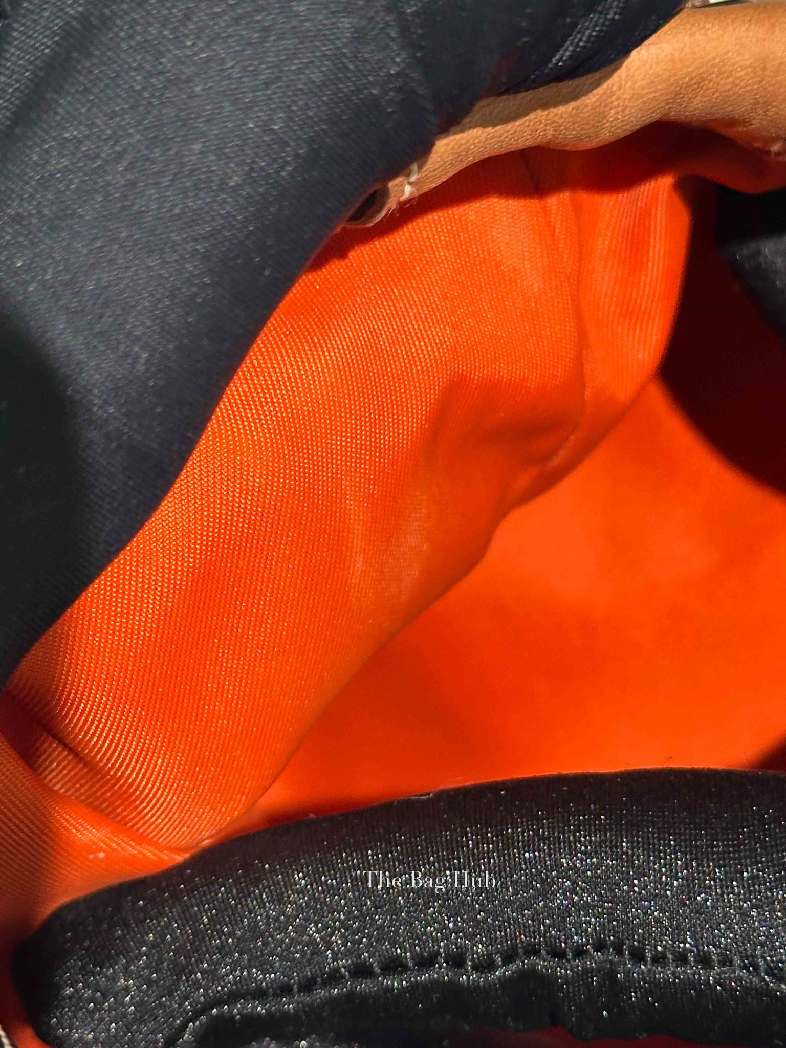 Hermes Bleu Nuit Barenia Silk Eperons d'Or Fourbis 20 Pouch